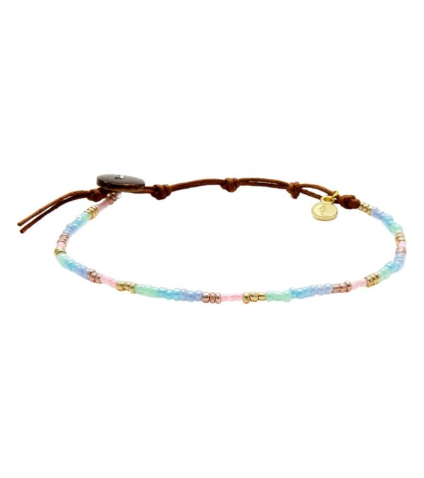 Lotus and Luna Anklet For Sale - Image 4